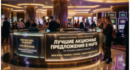 Лучшие акционные предложения в марте от онлайн казино в России Лучшие акционные предложения в марте от онлайн казино в России