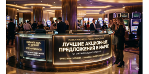 Лучшие акционные предложения в марте от онлайн казино в России