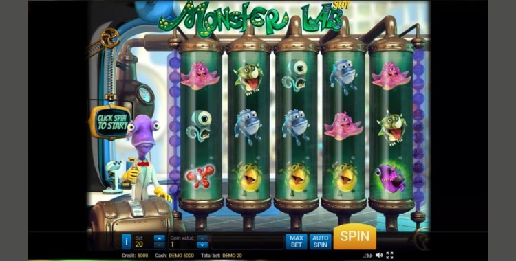 Игровой автомат Monster Lab